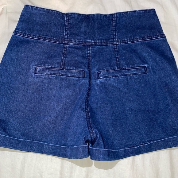 Anthropologie Urban Outfitters Pins and Needles High Rise Button Up Shorts - Picture 8 of 8